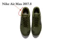 nike baskets mode air max 2017 basses hombre army green